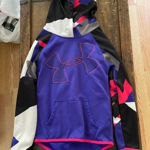 Under Armour girls hoodie youth small
